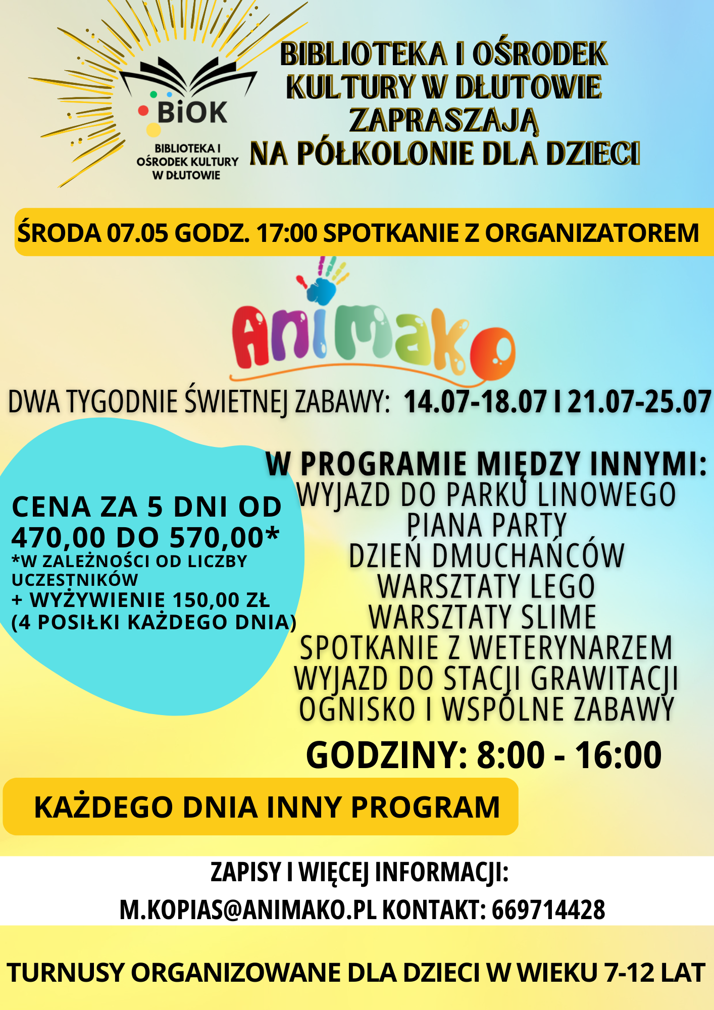 CENA ZA 5 DNI OD 470,00 DO 570,00 W ZALEŻNOŚCI OD LICZBY UCZESTNIKÓW + WYŻYWIENIE 150,00 ZŁ (4 POSIŁKI KAŻDEGO DNIA) (1).png