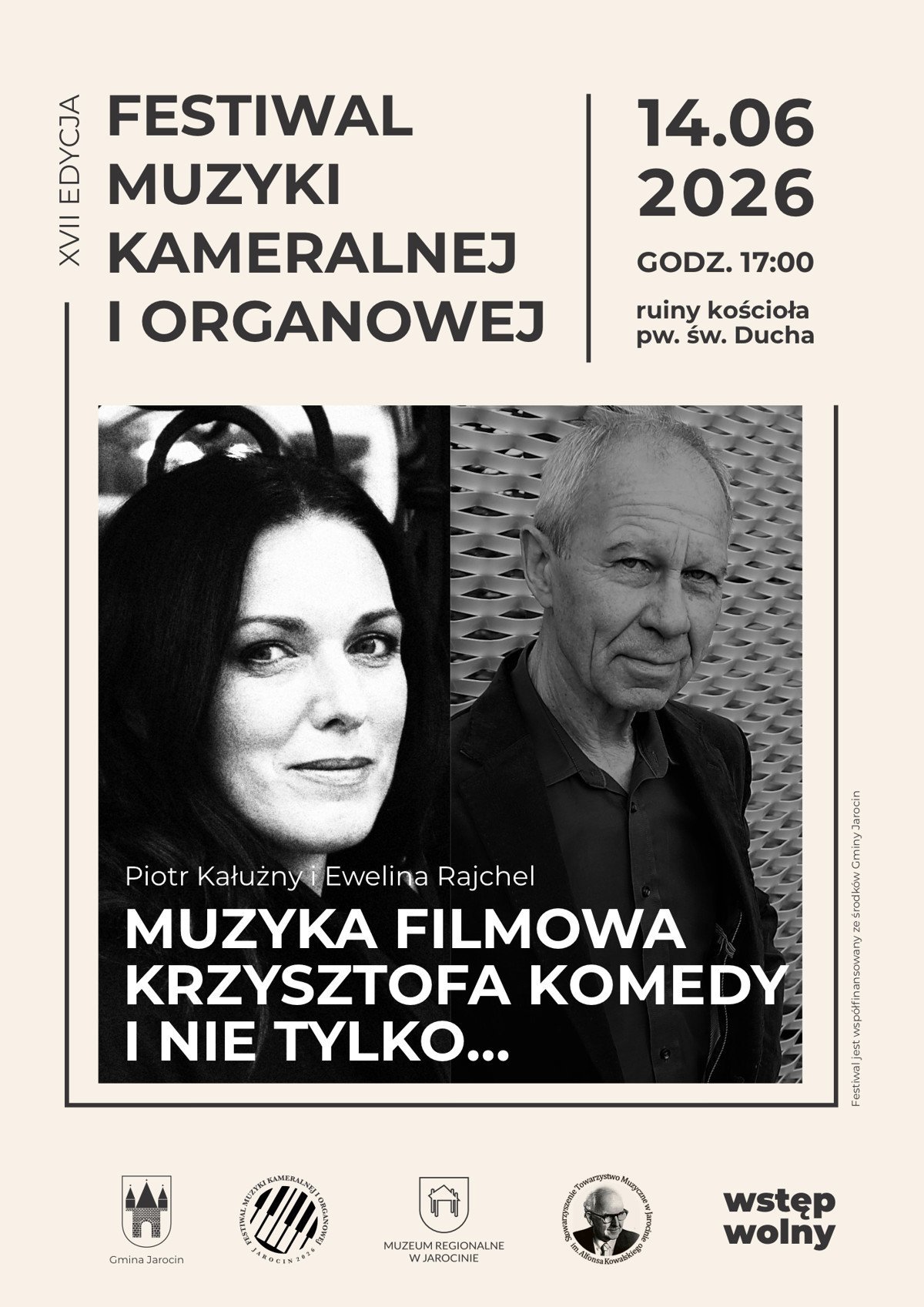 Plakat muzyka filmowa Krzysztofa Komedy i nie tylko (002).jpg