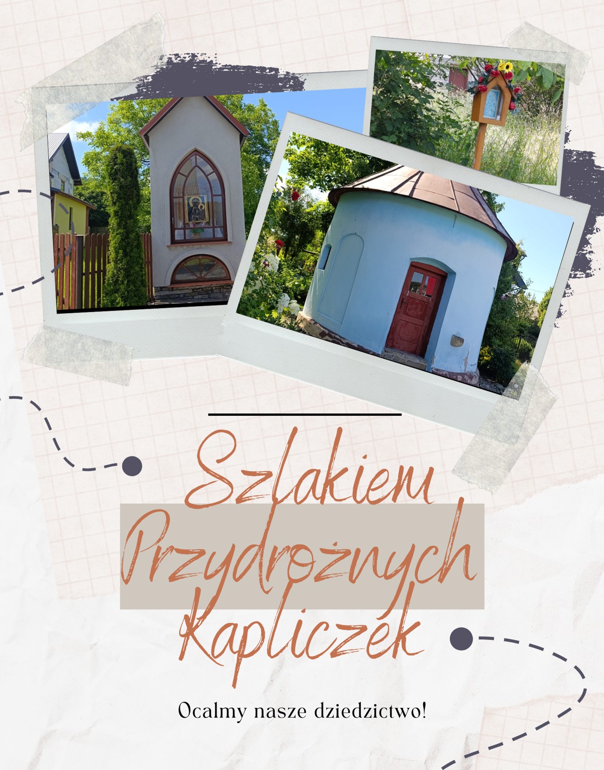 Plakat Szlakiem przydrożnych kapliczek.png