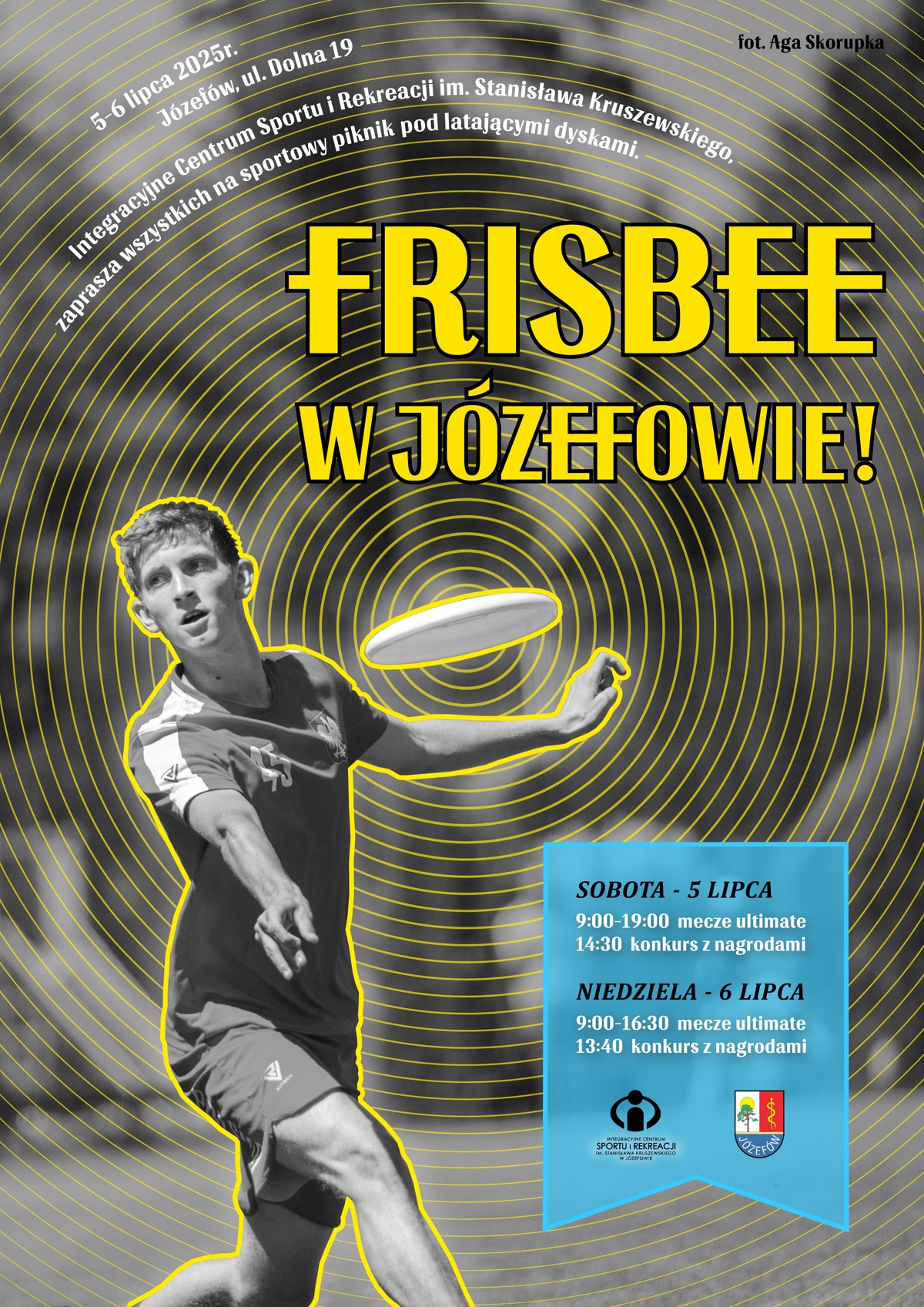 Plakat - FRISBEE W JÓZEFOWIE 2025.jpg