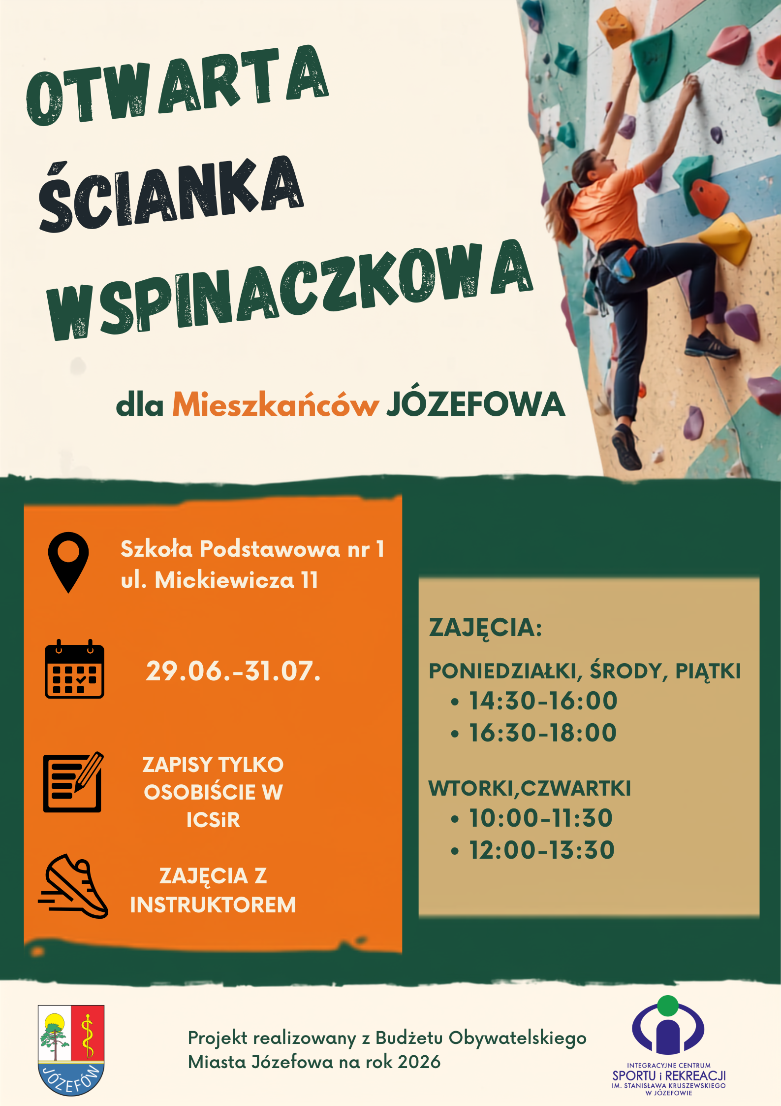 Otwarta ścianka wspiaczkowa 2026 - BO plakat.png