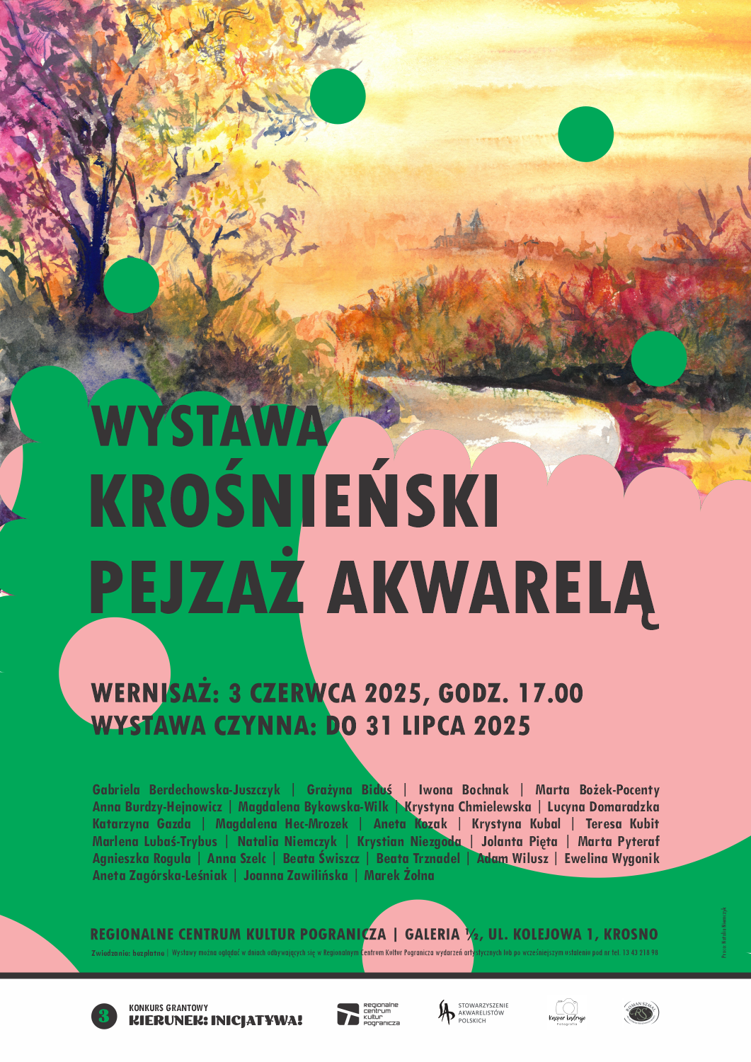 Kierunek inicjatywa 2025 akwarela wystawa plakat.png