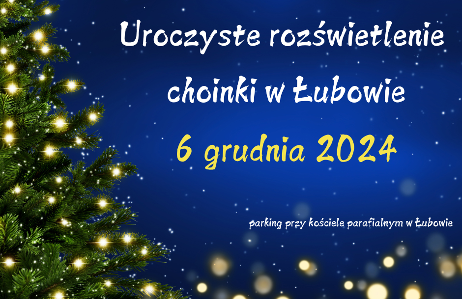 Uroczyste rozświetlenie choinki w Łubowie.png