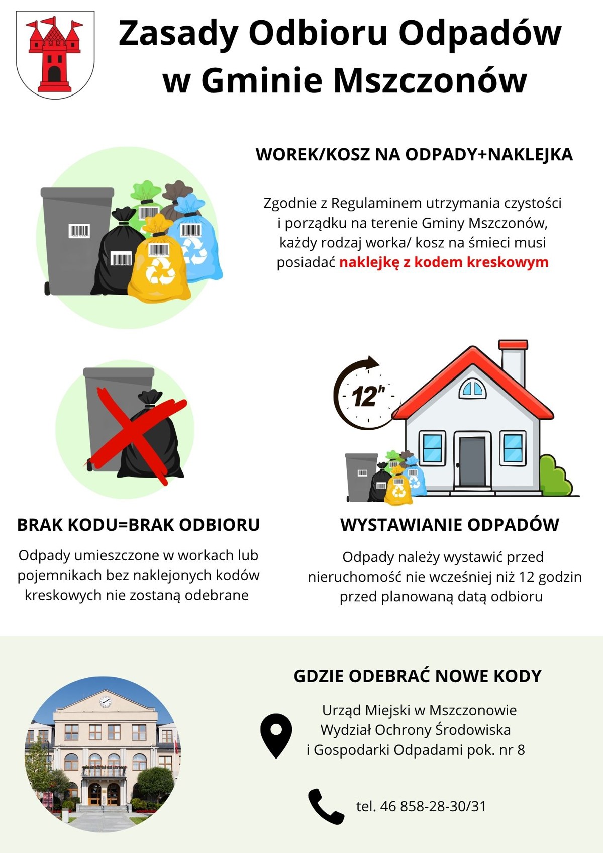 Zgodnie z Regulaminem utrzymania czystości i porządku na terenie Gminy Mszczonów, uprzejmie prosimy o umieszczanie odpowiednich naklejek z kodami kreskowymi, które należy naklejać na każdy rodzaj .jpg