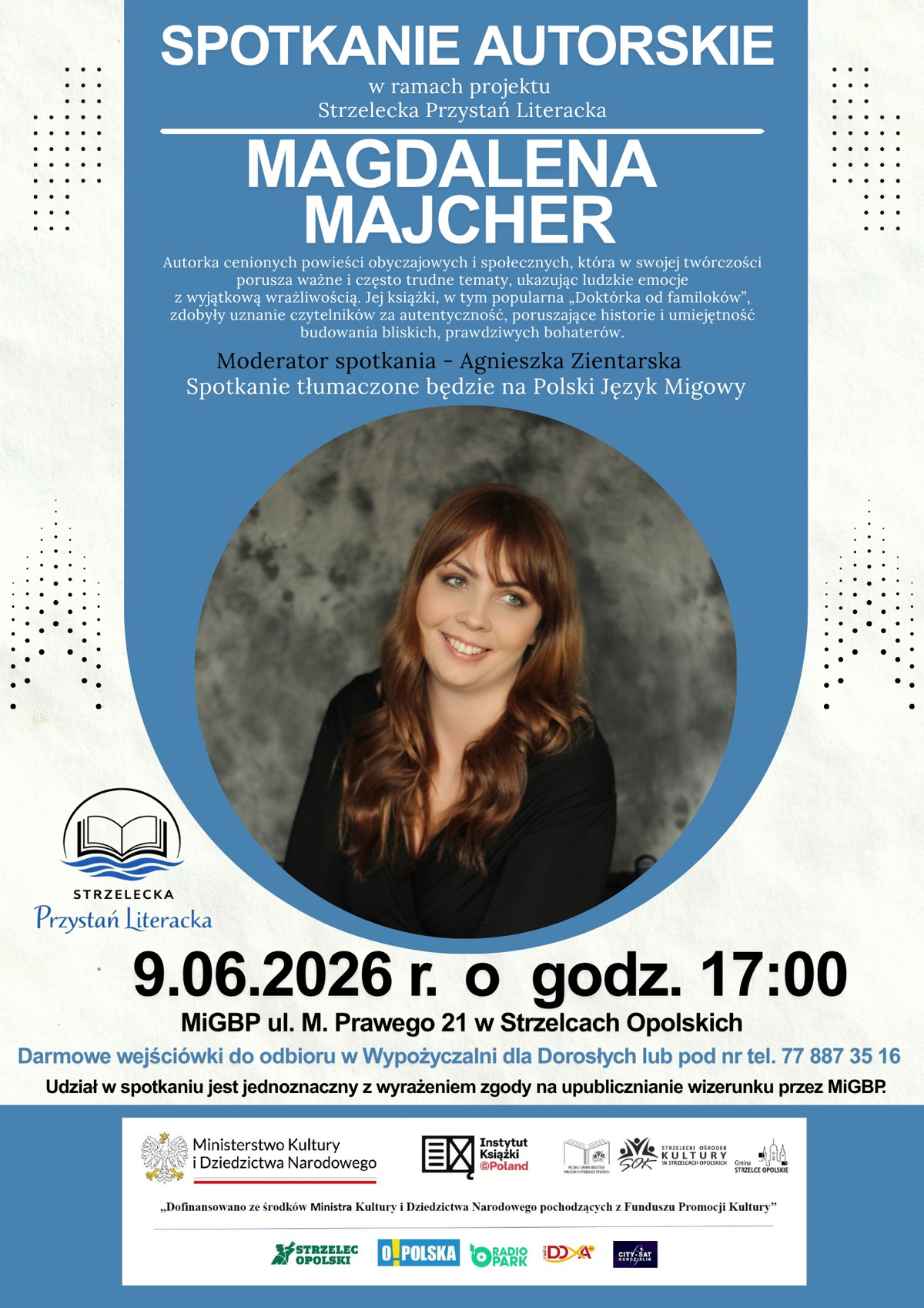 Plakat na spotkanie z Magdaleną Majcher.png