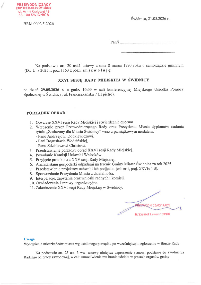 porządek obrad_XXVI sesja RM w dn. 29.05.jpg