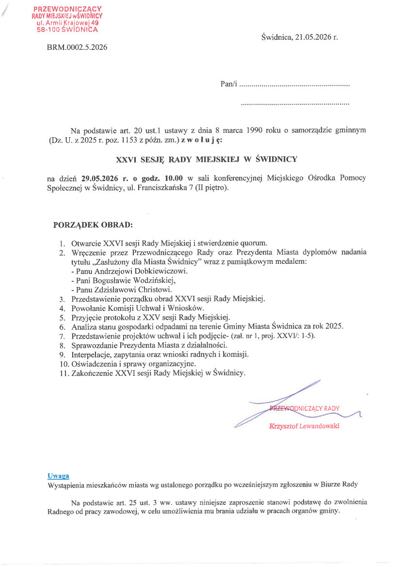 porządek obrad_XXVI sesja RM w dn. 29.05.jpg