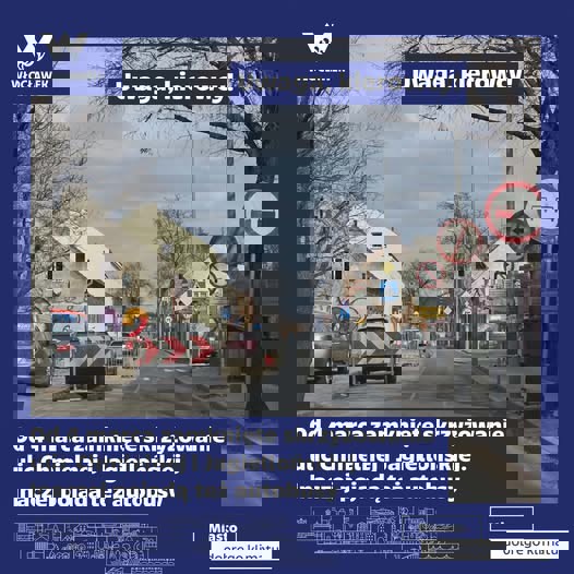 od 4 marca zamknięte skrzyżowanie chmielnej i jagiellońskiej.jpg